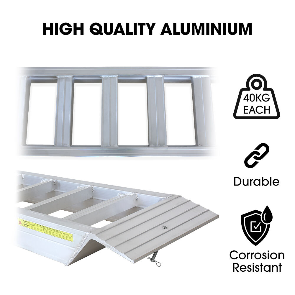Bullet 3.8m aluminium loading ramps 4000kg — view 4
