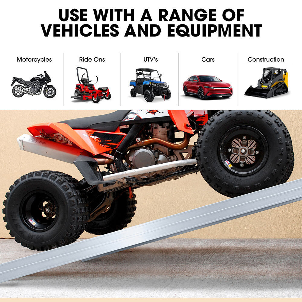Bullet 3.8m aluminium loading ramps 4000kg — view 5