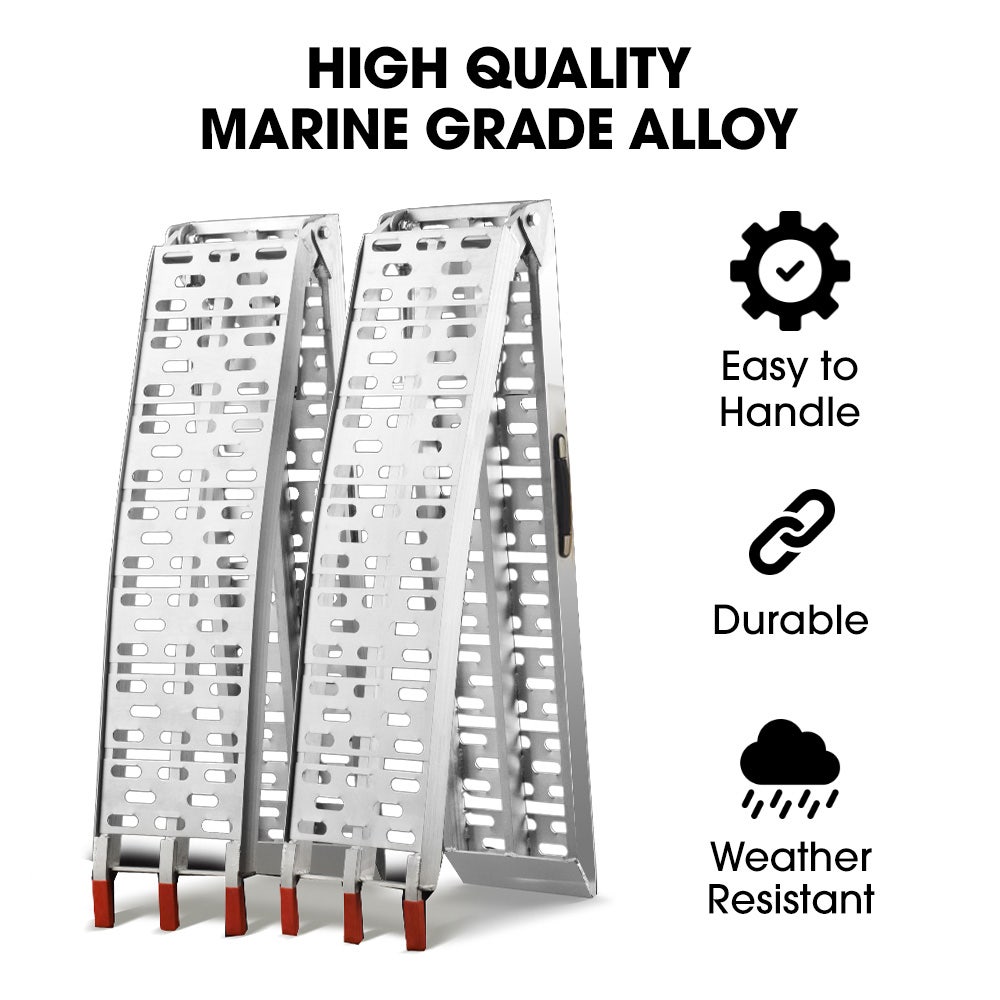 BULLET 2.3m aluminium loading ramps — view 3