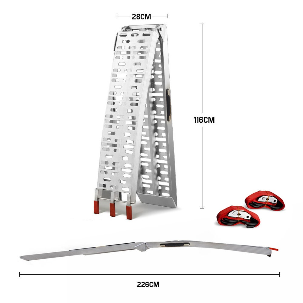 BULLET 2.3m aluminium loading ramps — view 12