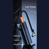 Portable Tyre Inflator Rechargeable Car Bike — view 16