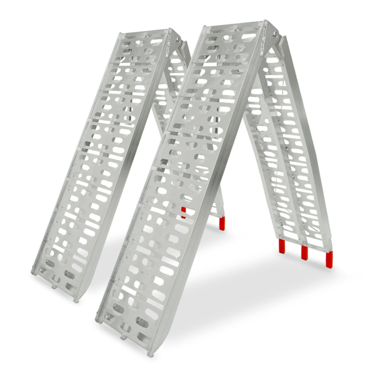 Kartrite 2x aluminium folding loading ramps — view 2