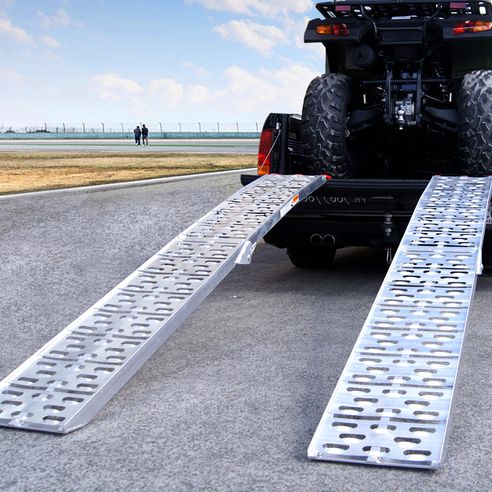 Kartrite 2x aluminium folding loading ramps — view 7