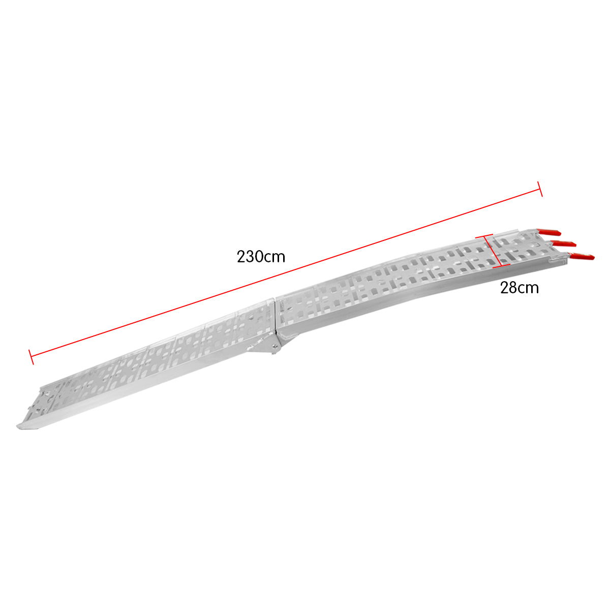 Kartrite 2x aluminium folding loading ramps — view 8