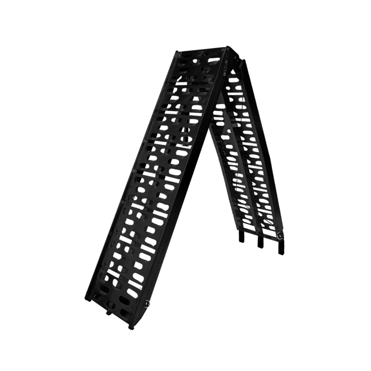 Kartrite aluminium folding loading ramp black — view 2