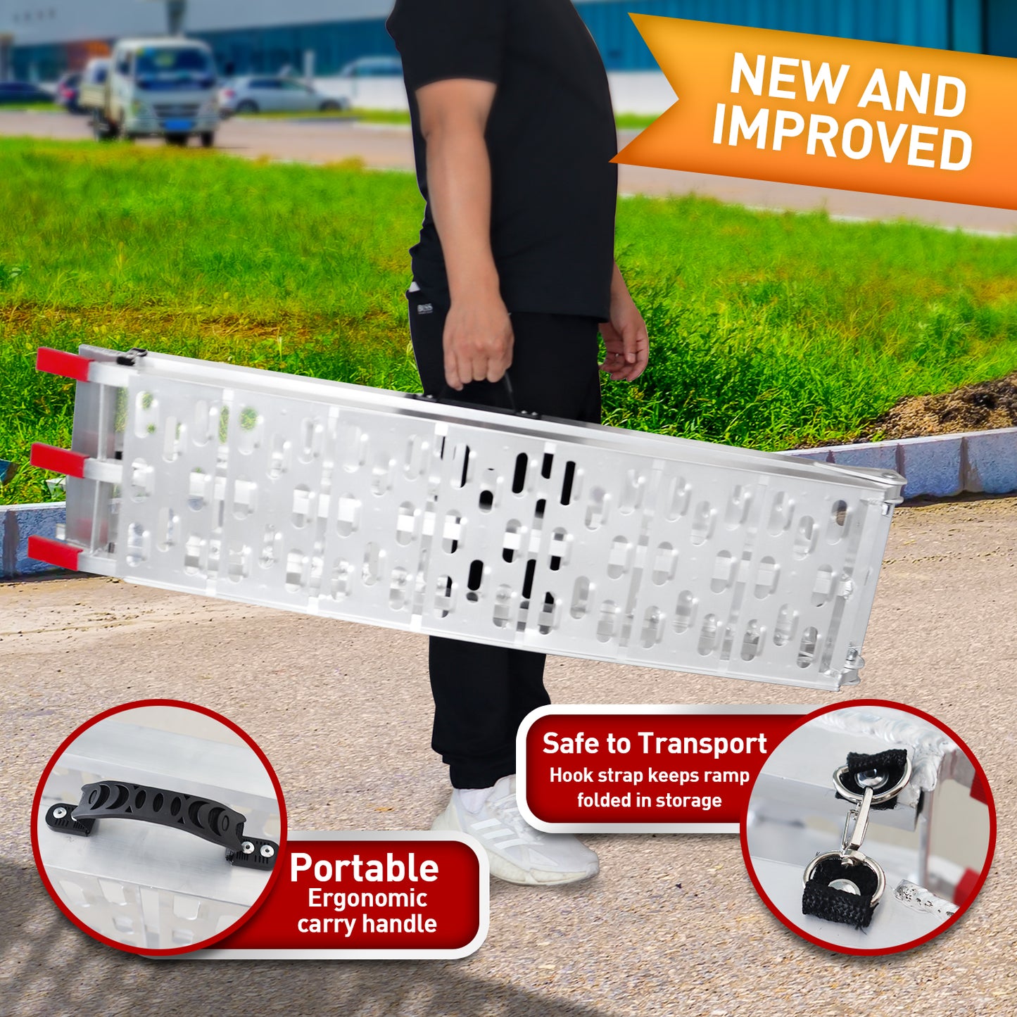 Kartrite aluminium ATV loading ramp — view 6