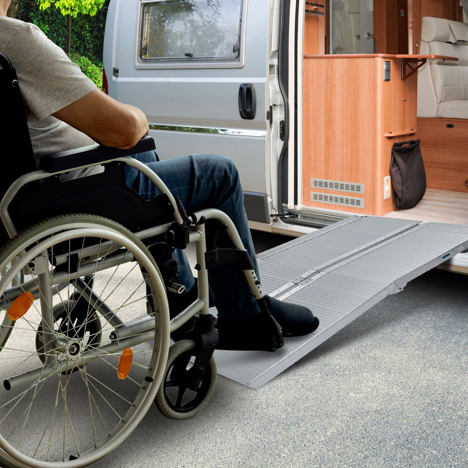 Kartrite 4ft aluminium wheelchair ramp — view 11