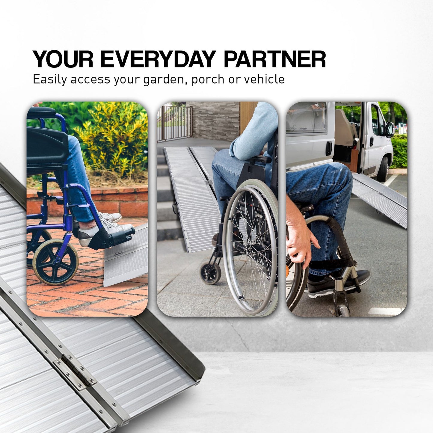 Kartrite 5ft aluminium wheelchair ramp — view 8