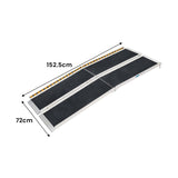 Kartrite folding aluminium wheelchair ramp 5ft — view 5