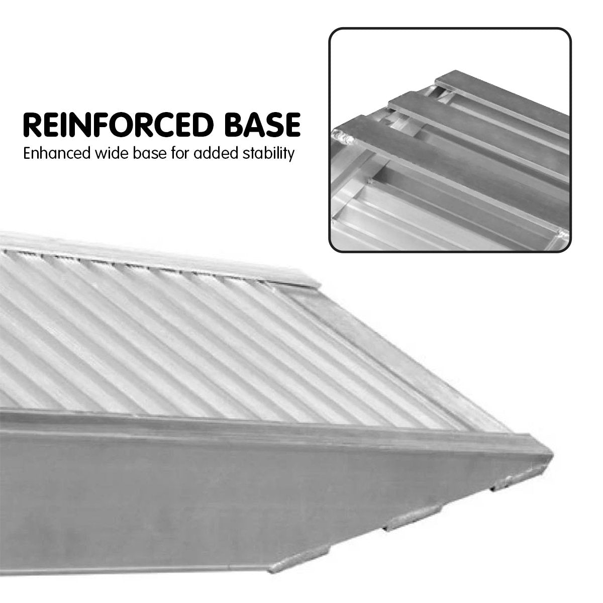 Kartrite 2x heavy duty aluminium loading ramps 2m — view 4