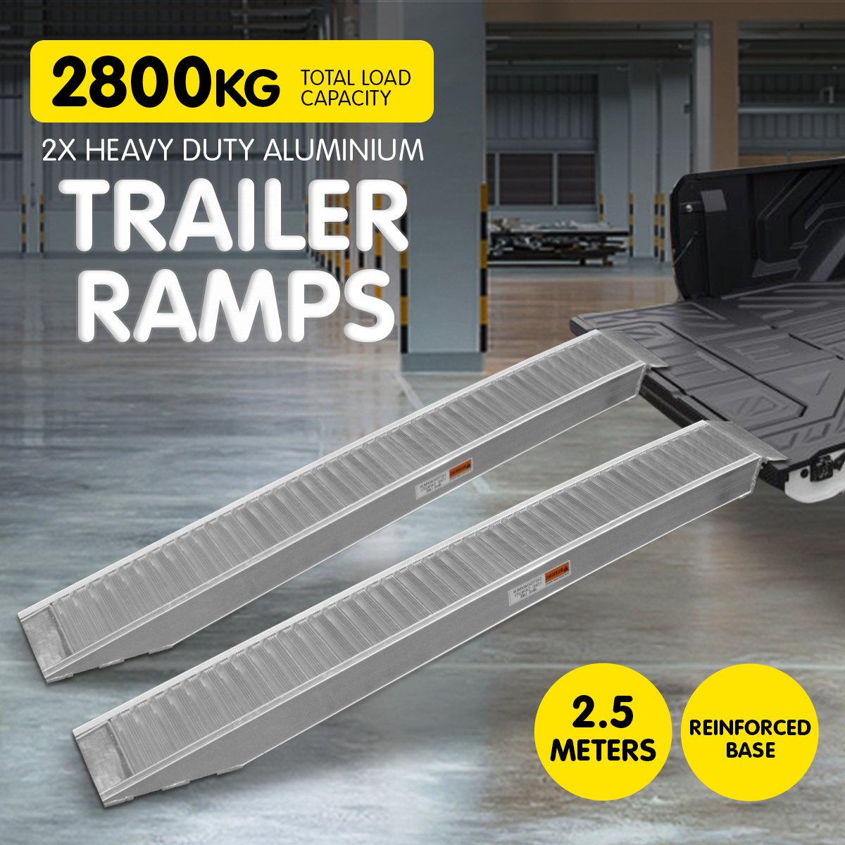 Kartrite 2x heavy duty loading ramps 2.5m — view 8