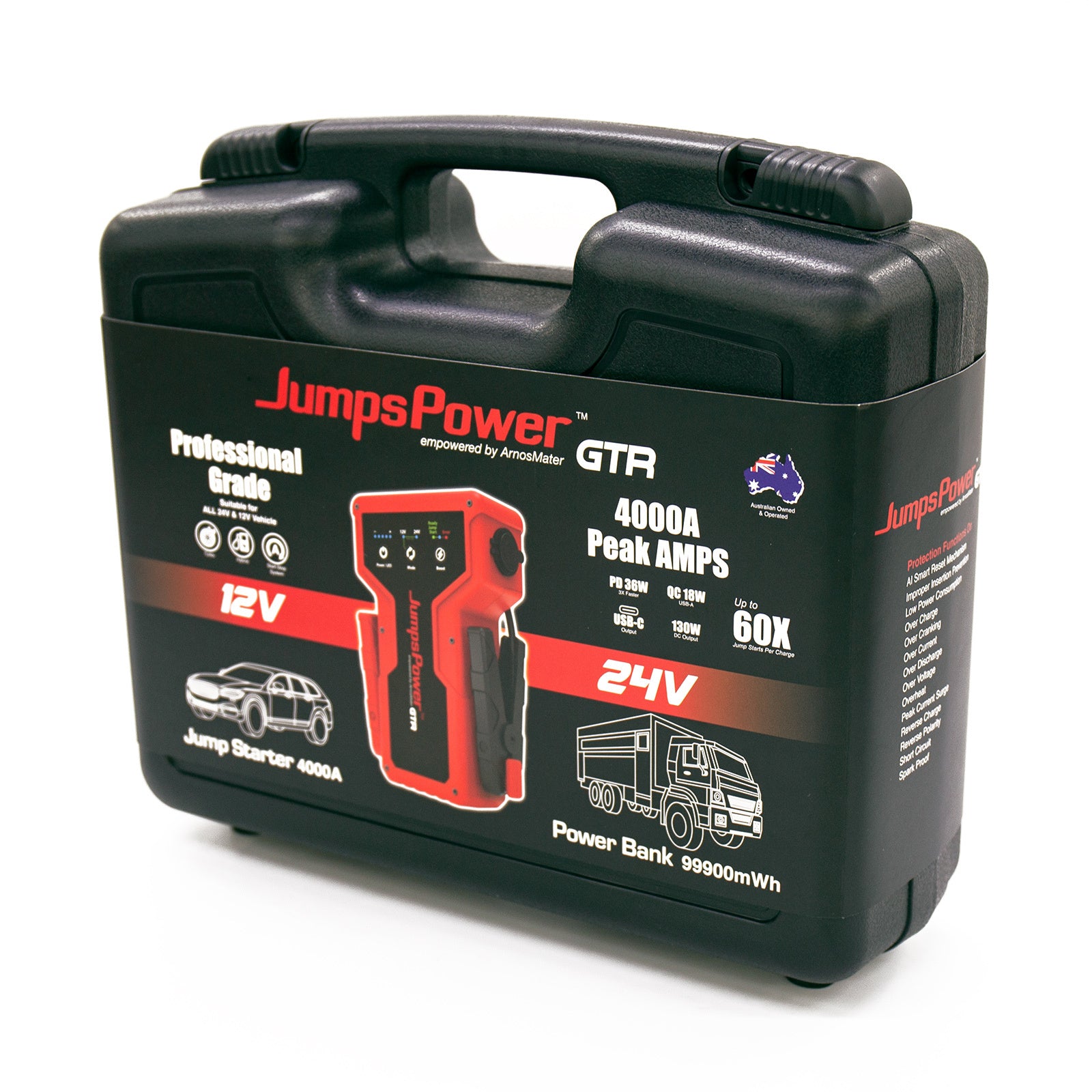 4000A Jump Starter 12V Powerbank 99900mWh — view 6