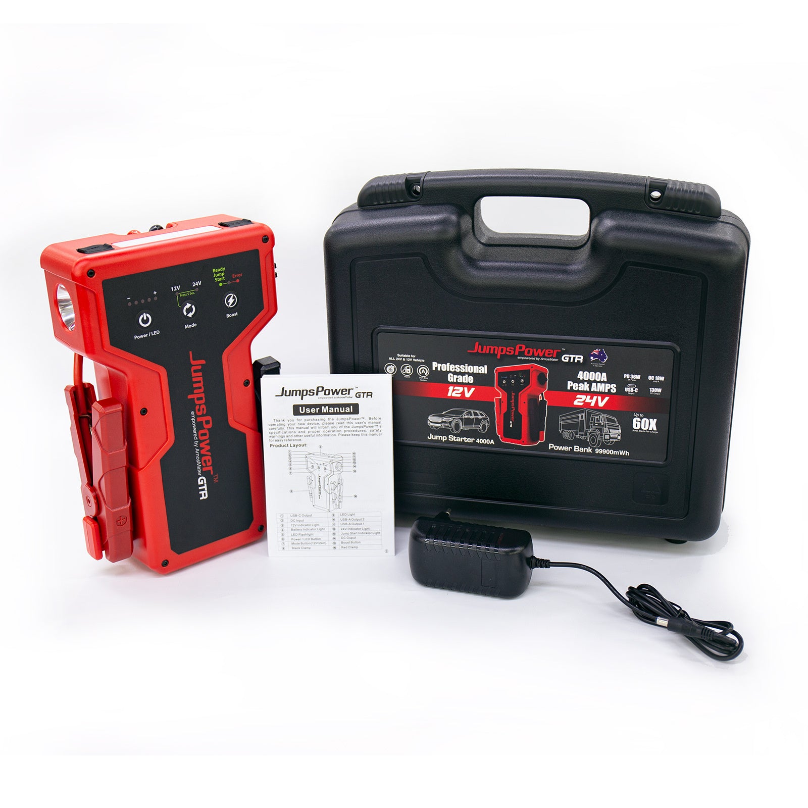 4000A Jump Starter 12V Powerbank 99900mWh — view 8