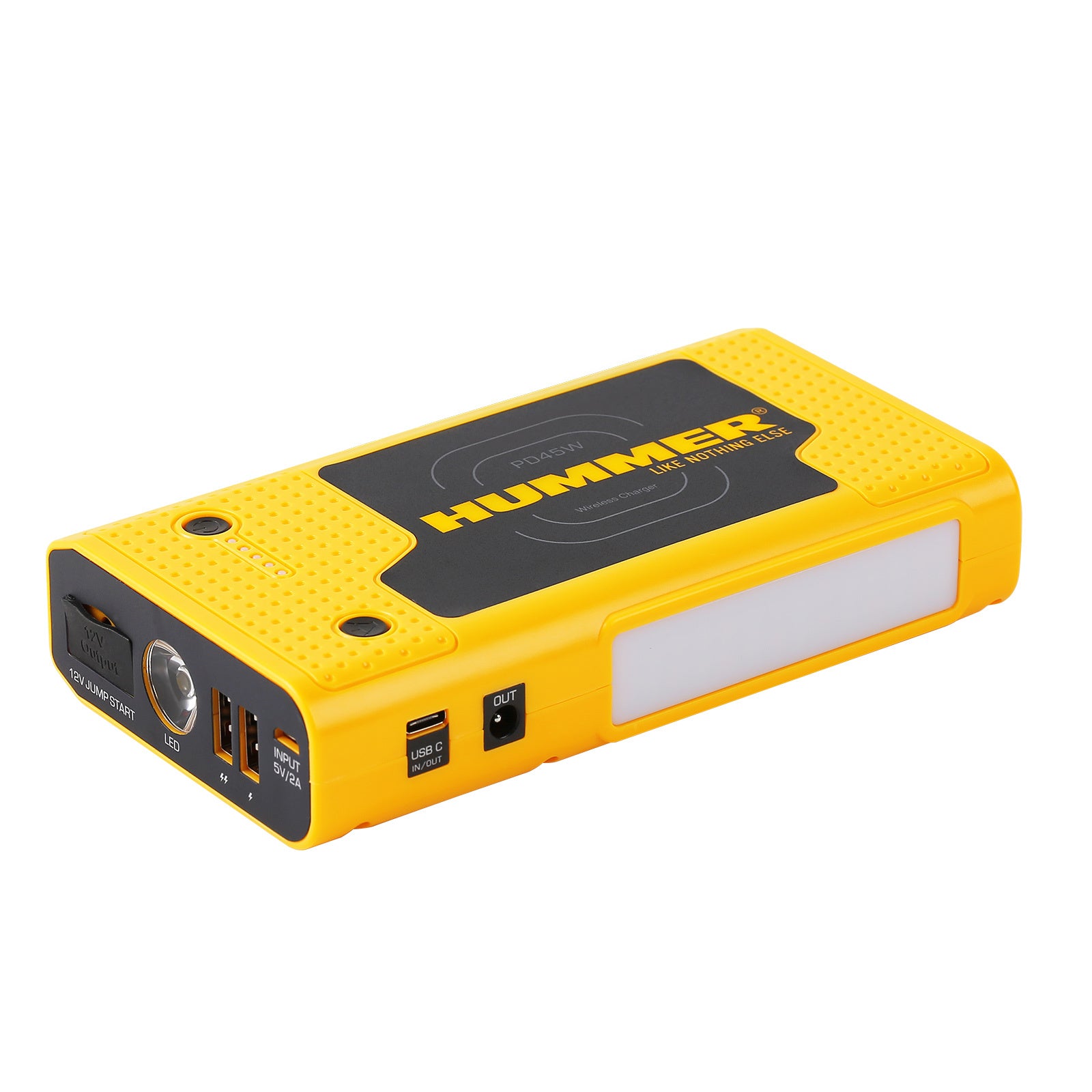 2000A Jump Starter Powerbank Hummer 37000mWh — view 2