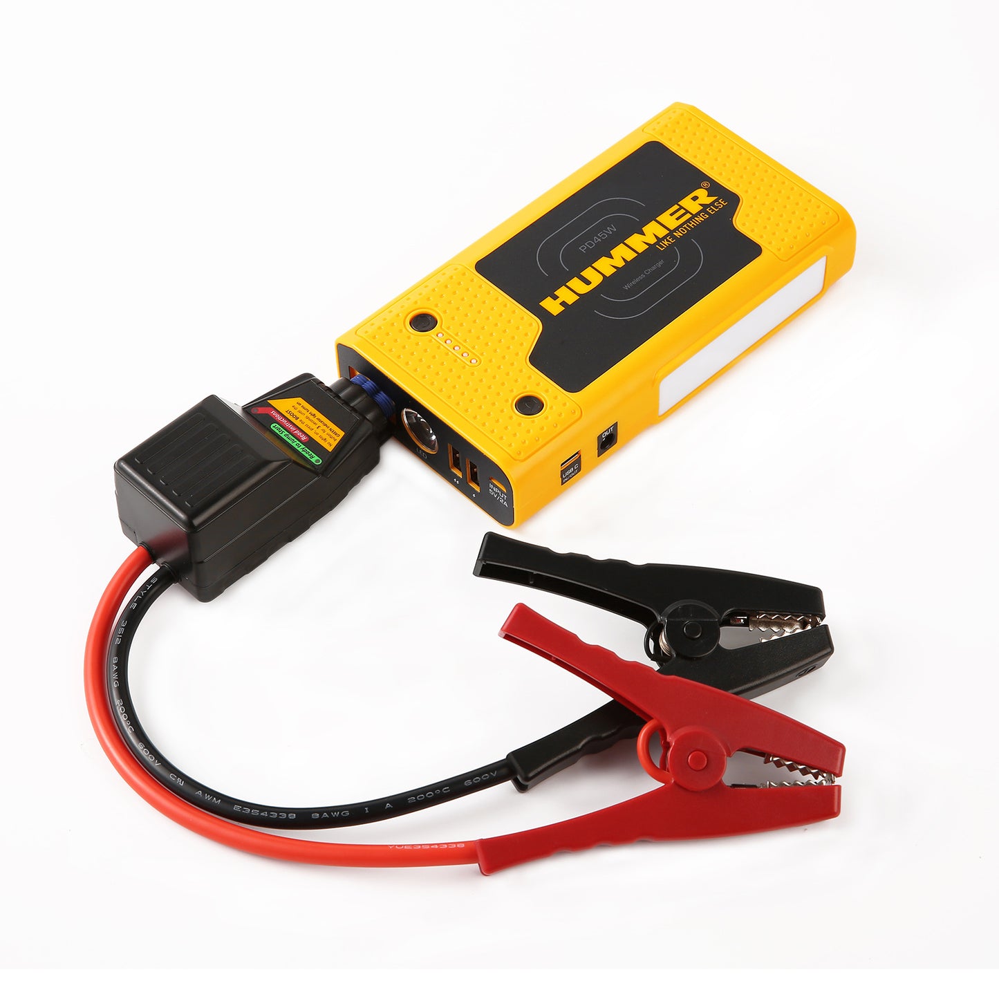 2000A Jump Starter Powerbank Hummer 37000mWh — view 6