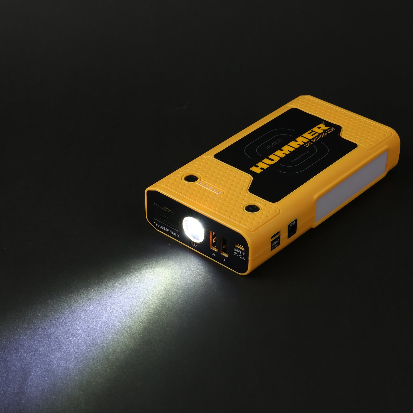 2000A Jump Starter Powerbank Hummer 37000mWh — view 10