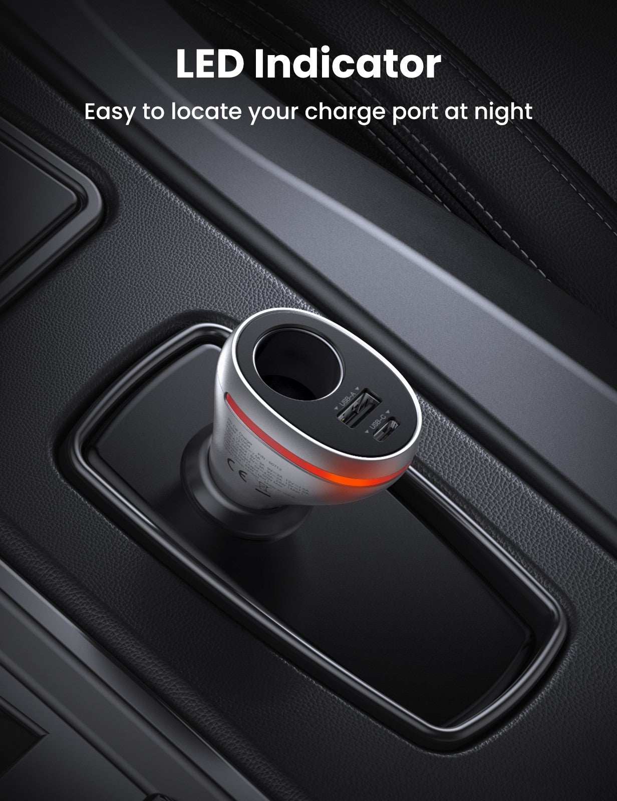 UGREEN 60712 84W Dual Port Car — view 8
