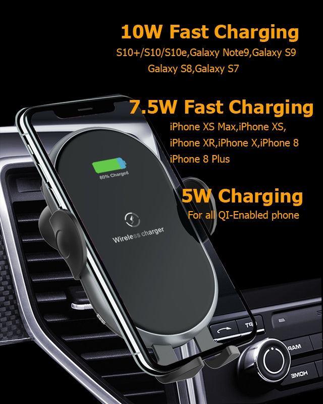 C366 Automatic Wireless Car Charger — view 4