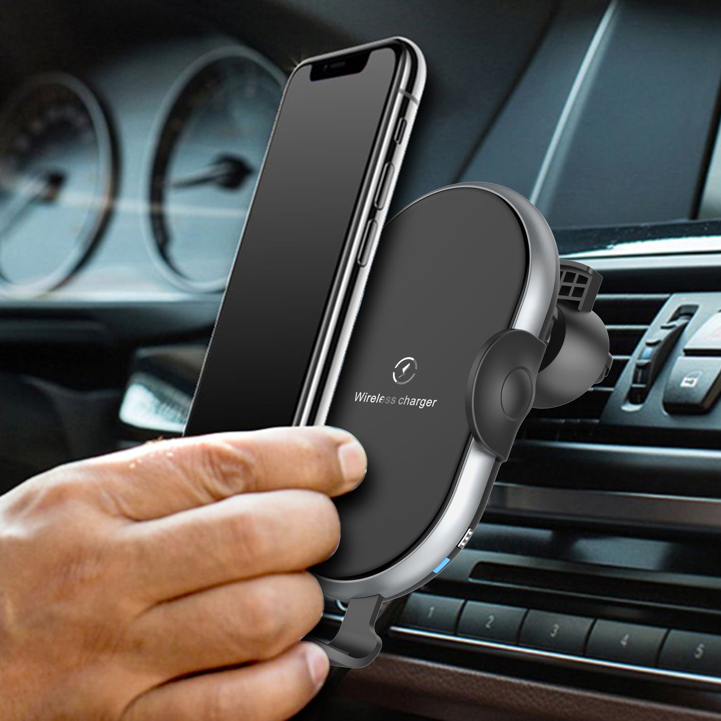C366 Automatic Wireless Car Charger — view 7