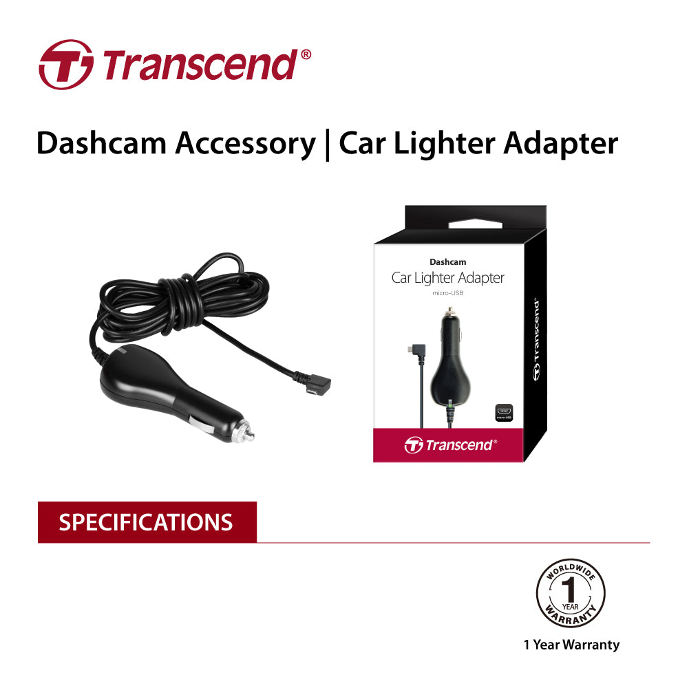 Transcend TS-DPL2 Car Lighter Adapter — view 2