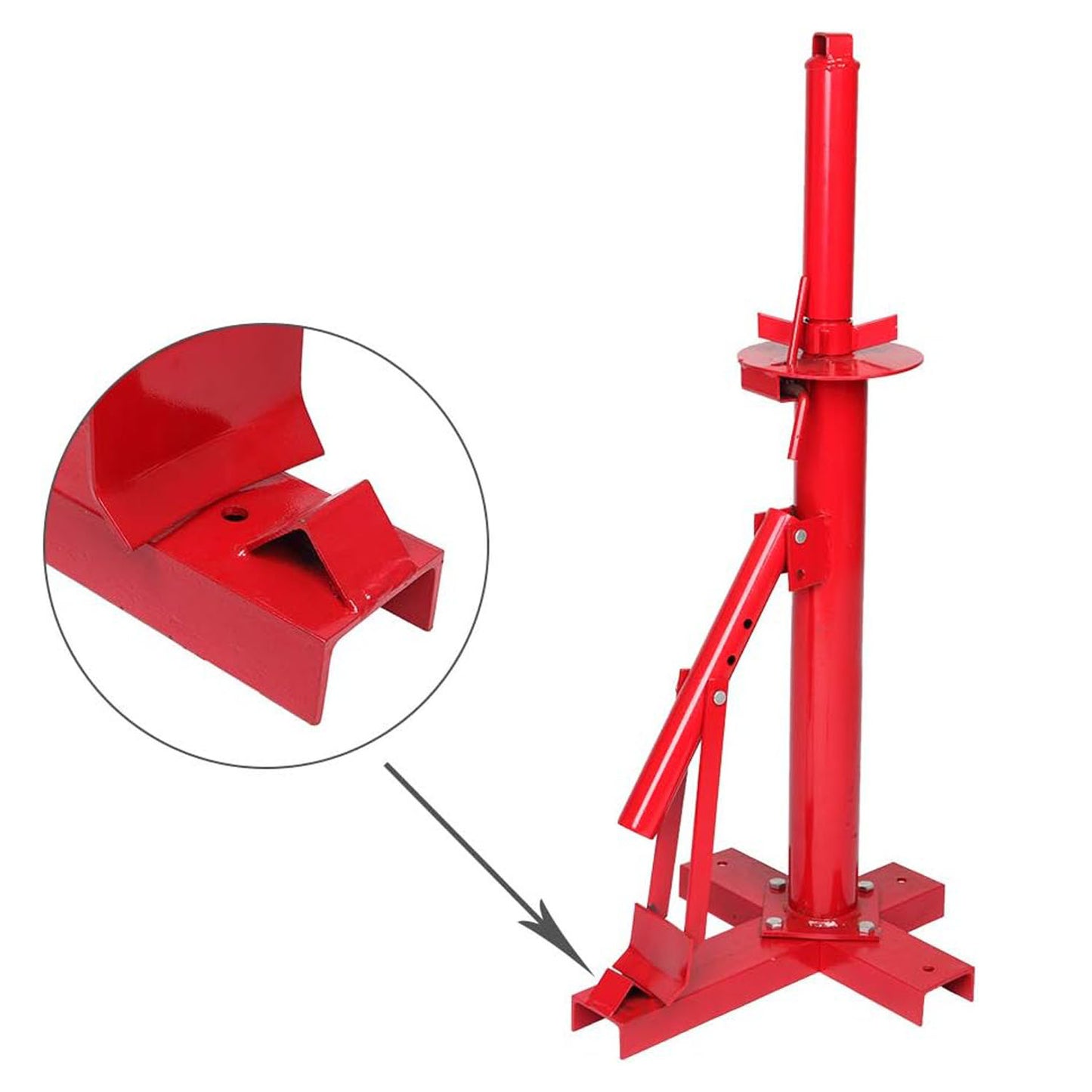 Manual portable tyre changer bead breaker — view 7