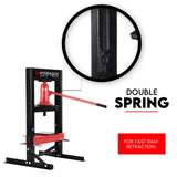 10 ton hydraulic shop press H-frame — view 8