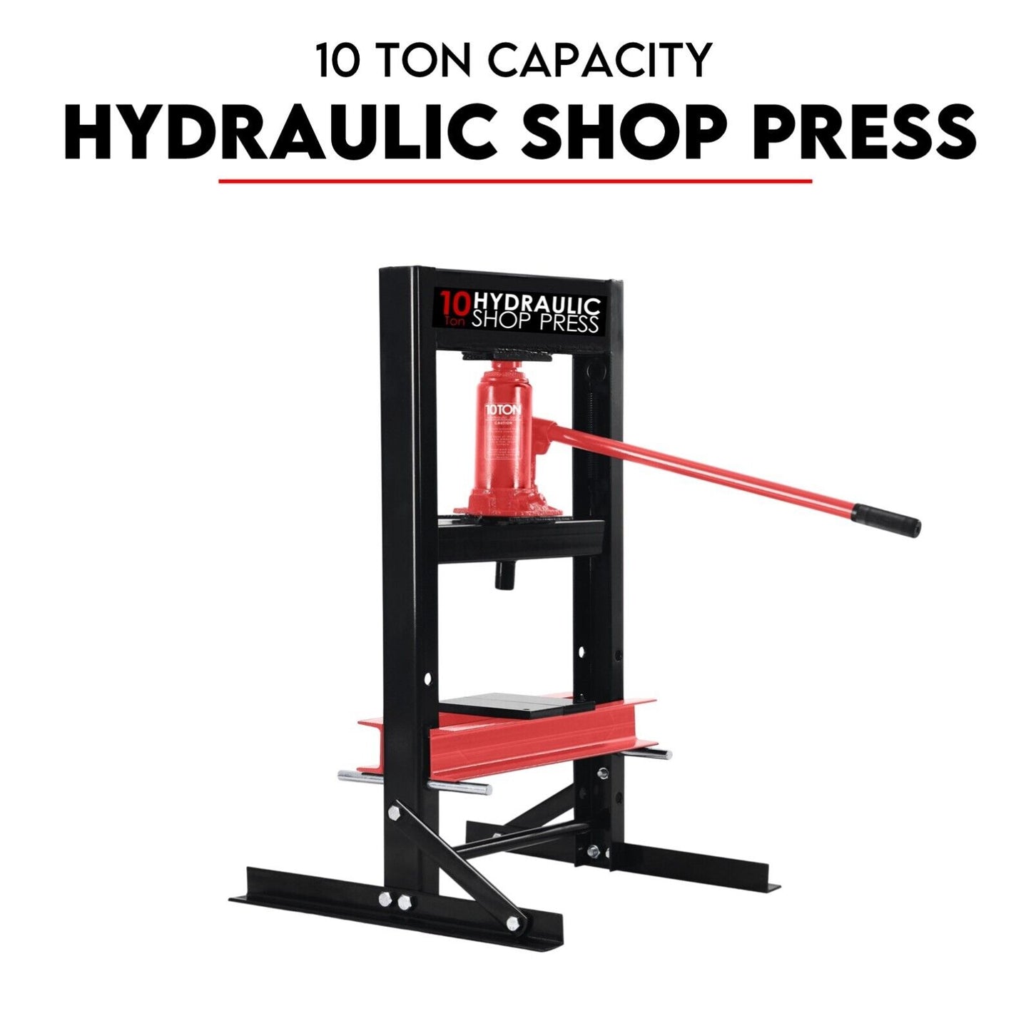 10 Ton Hydraulic Shop Press — view 2