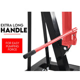 2 ton hydraulic engine crane folding hoist — view 4