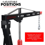 2 ton hydraulic engine crane folding hoist — view 6