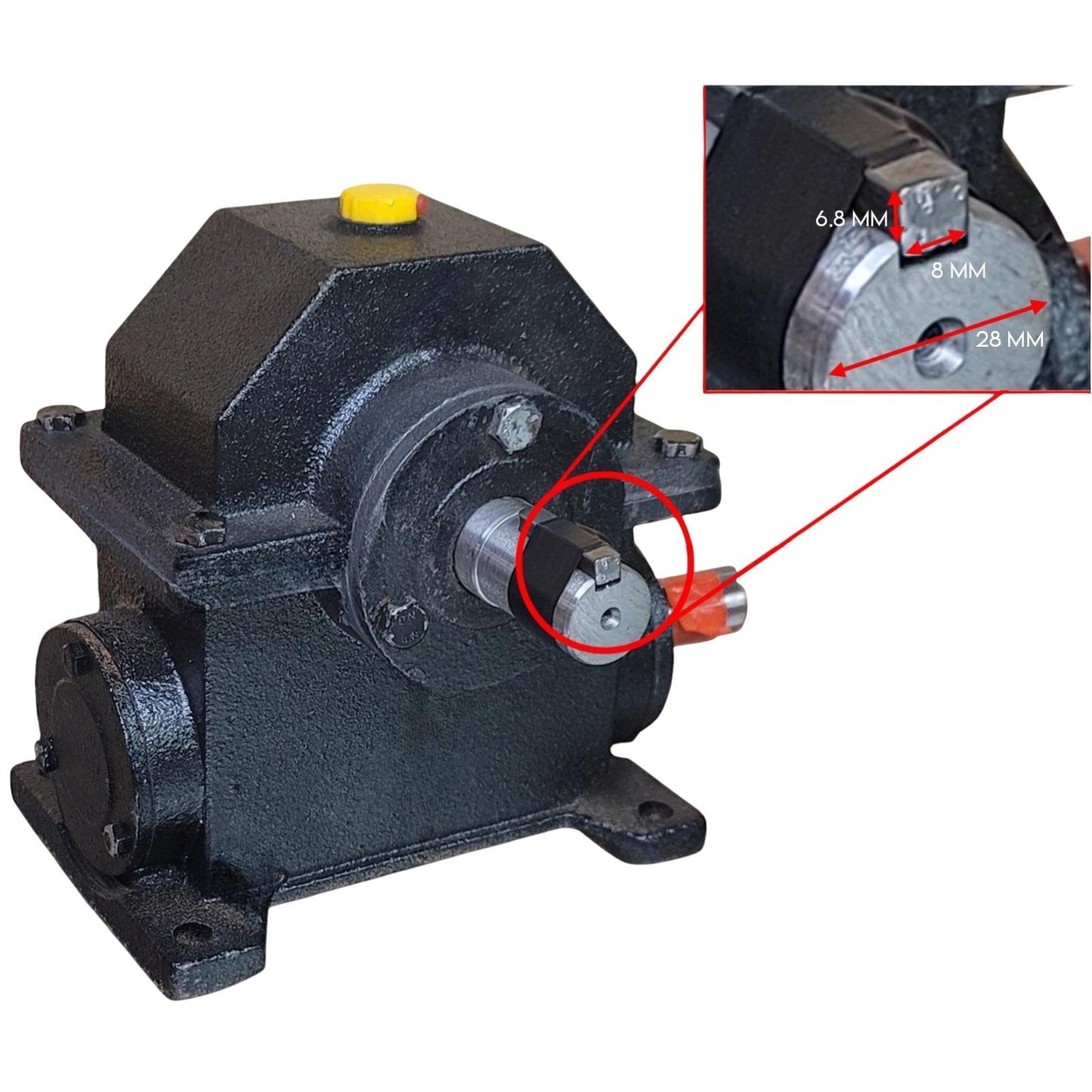 Car Rotisserie 4500LBS Gear Box — view 13