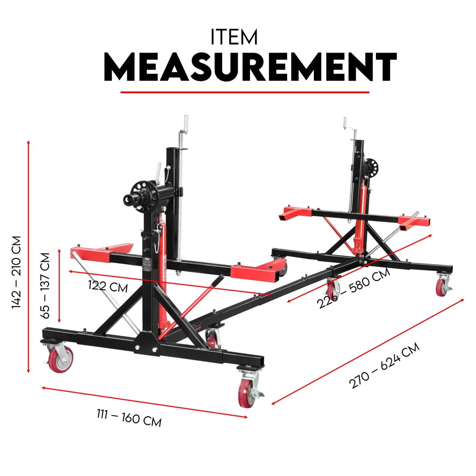 Heavy duty car rotisserie 2000lb — view 9