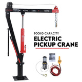 900kg 12V swivel hydraulic crane hoist — view 2
