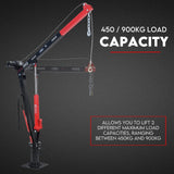 900kg Swivel Hydraulic Crane Hoist 12V — view 3