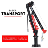 900kg Swivel Hydraulic Crane Hoist 12V — view 5