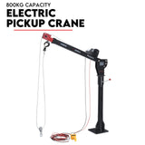 800kg 12V electric hoist winch crane — view 2