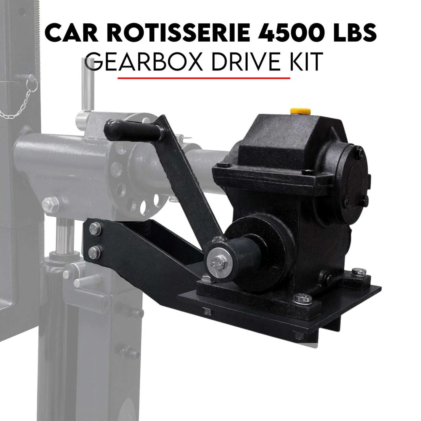Gear Box Drive Rotation Conversion — view 3