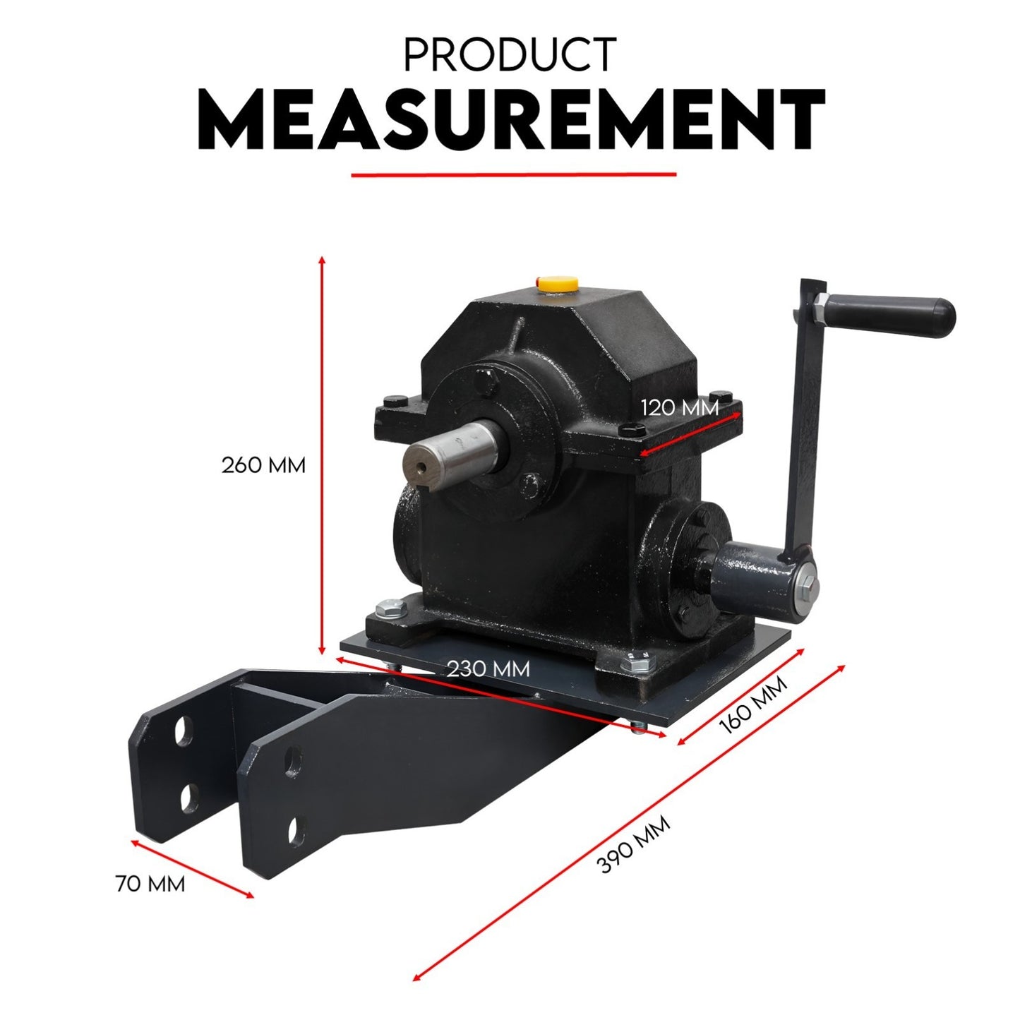 Gear Box Drive Rotation Conversion — view 6