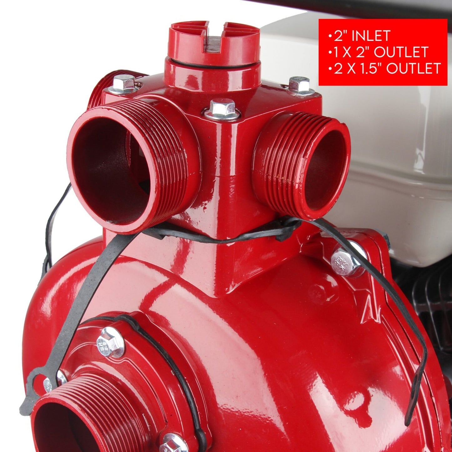 Fire Fighting Petrol Water Pump GP200 — view 10