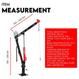 Hydraulic Crane 900kg Pickup Swivel Ute — view 8