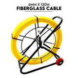 120m fibreglass fish tape cable puller — view 2