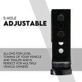 Adjustable Height Tow Hitch Ball Towbar Drop — view 3
