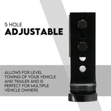 Adjustable Drop Towbar Tow Bar Ball Mount — view 3