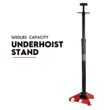 Under hoist stand 1650lbs pole jack — view 2