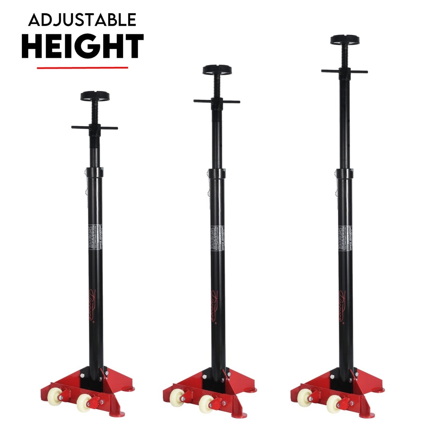 Under hoist stand 1650lbs pole jack — view 6