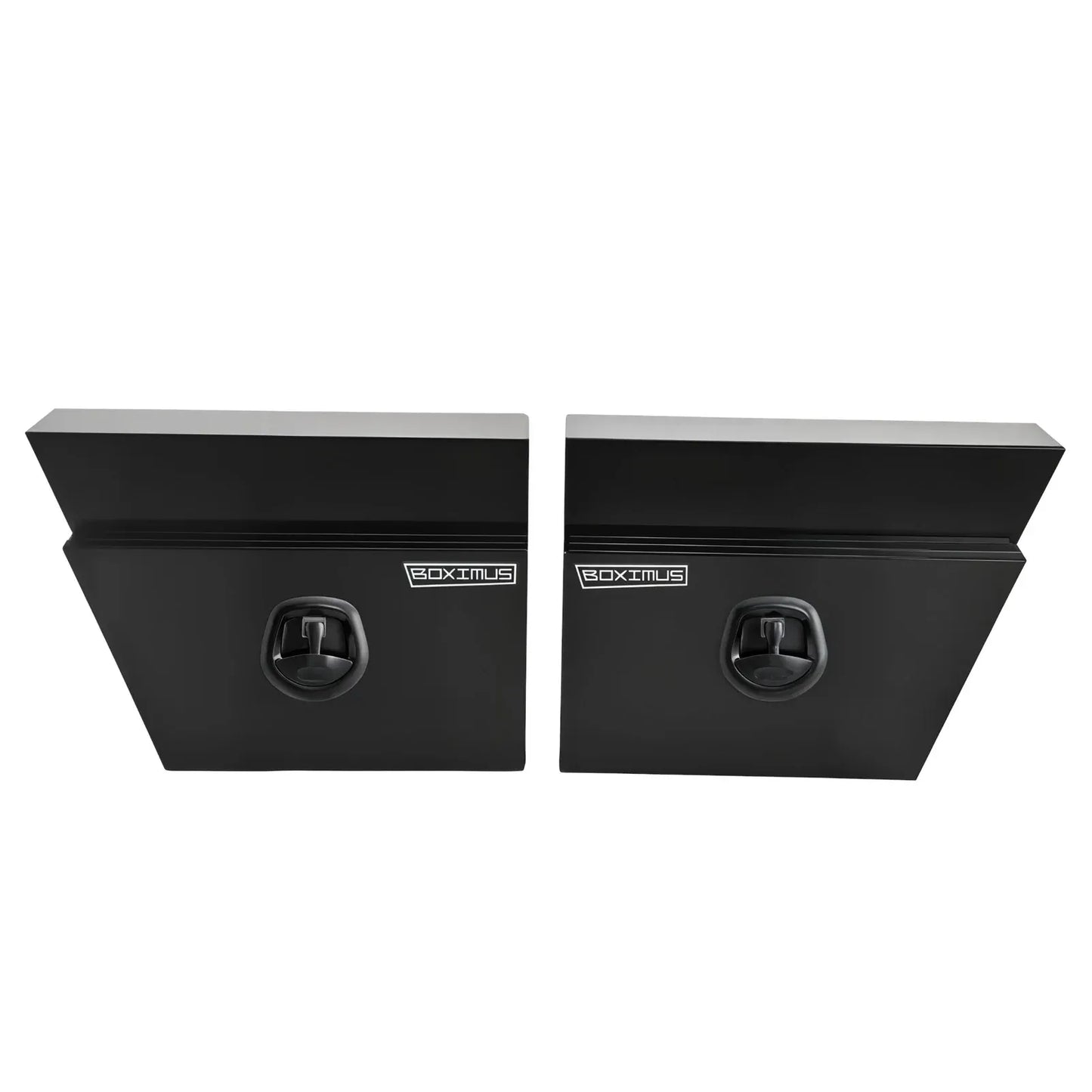 Under tray tool box 600mm black aluminium — view 2