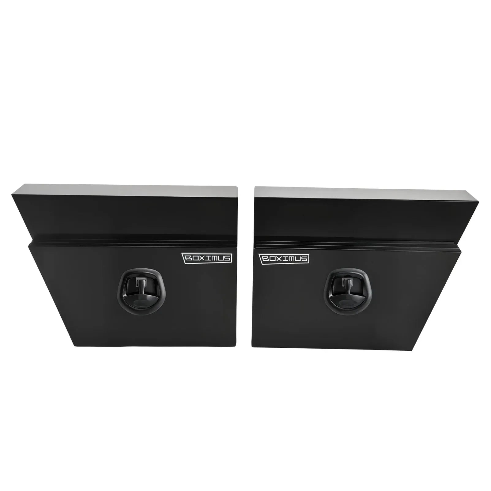 Under tray tool box 600mm black aluminium — view 2