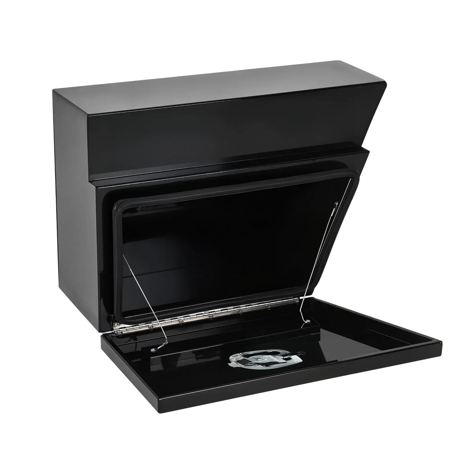 Under tray tool box 600mm black aluminium — view 6