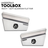 Under tray tool box 750mm aluminium — view 2