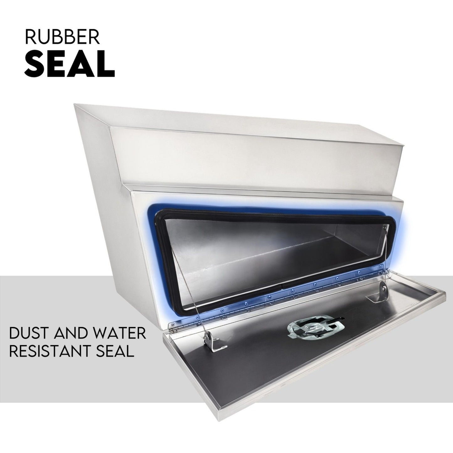 Under tray tool box 750mm aluminium — view 5