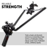 800lbs weight distribution hitch anti-sway bars — view 4